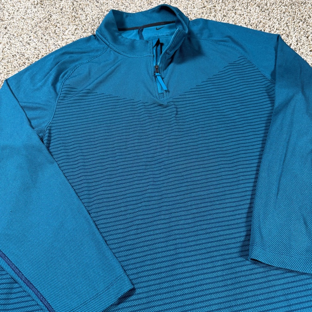 Nike Dri-FIT ADV Vapor Quarter-Zip Mens 2XL Golf Top Pullover Stretch DH0982-367 - Picture 4 of 11